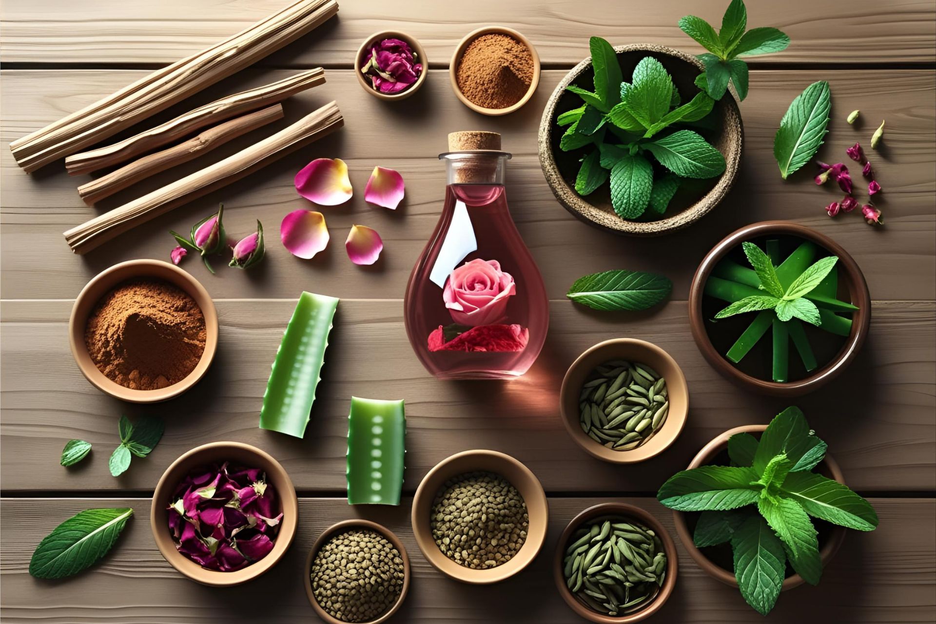 Ayurvedic Cooling Herbs