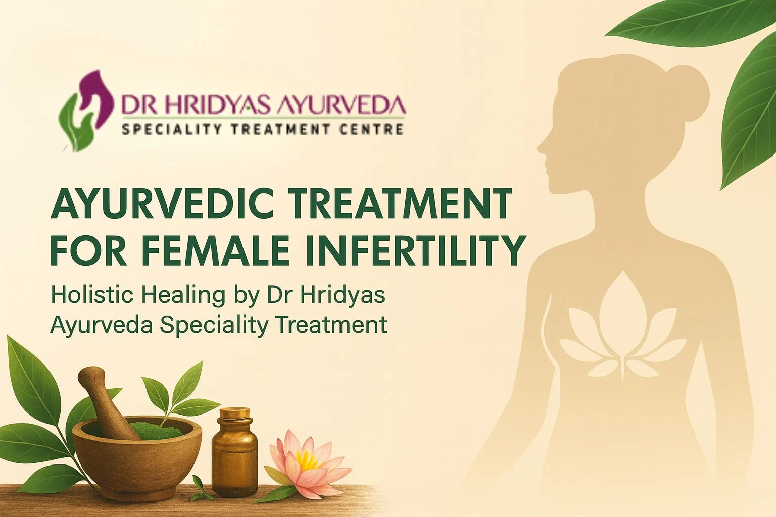 Ayurvedic Treatment for Female Infertility: How Dr Hridyas Ayurveda Helps You Conceive Naturally
