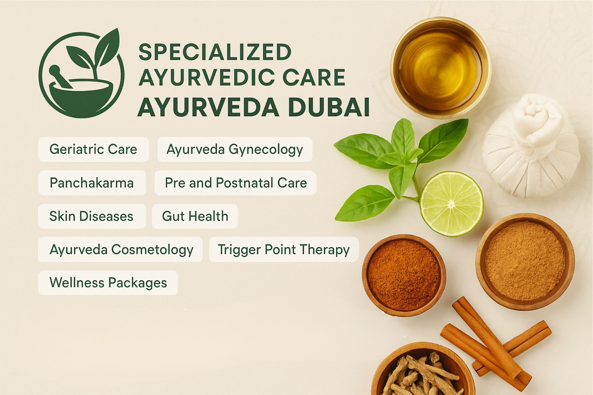 Specialized Ayurvedic Care in Dubai | Dr. Hridya’s Ayurveda Speciality Clinic